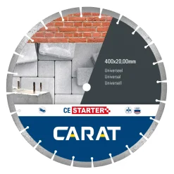 Carat CES4004000 Diamantzaagblad voor droogzagen - 25,4 x 400mm - Universeel