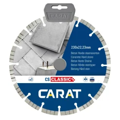 Carat CSC2303000 Diamantzaagblad voor droogzagen - 230 x 22,23mm - Beton