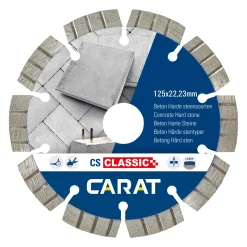 Carat CSC1509000 Diamantzaagblad voor droogzagen - 150 x 22,23mm - Beton