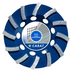 Carat CUDG125300 DG Standard Komschijf - 125 x 22,23 x 6mm - beton