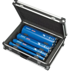 Carat EMSET010NL 4 Delige Diamantborenset beton - 31 / 51 / 81 / 131mm