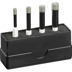 Carat ETDCSET020 4 Delige diamantborenset voor droogboren - 6/6/8/8mm
