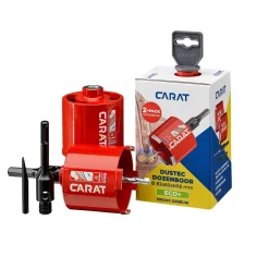 Carat HTS082EA25 2-pack dozenboor ECO voor droogboren - 82 x 60mm M16 - incl. accessoires