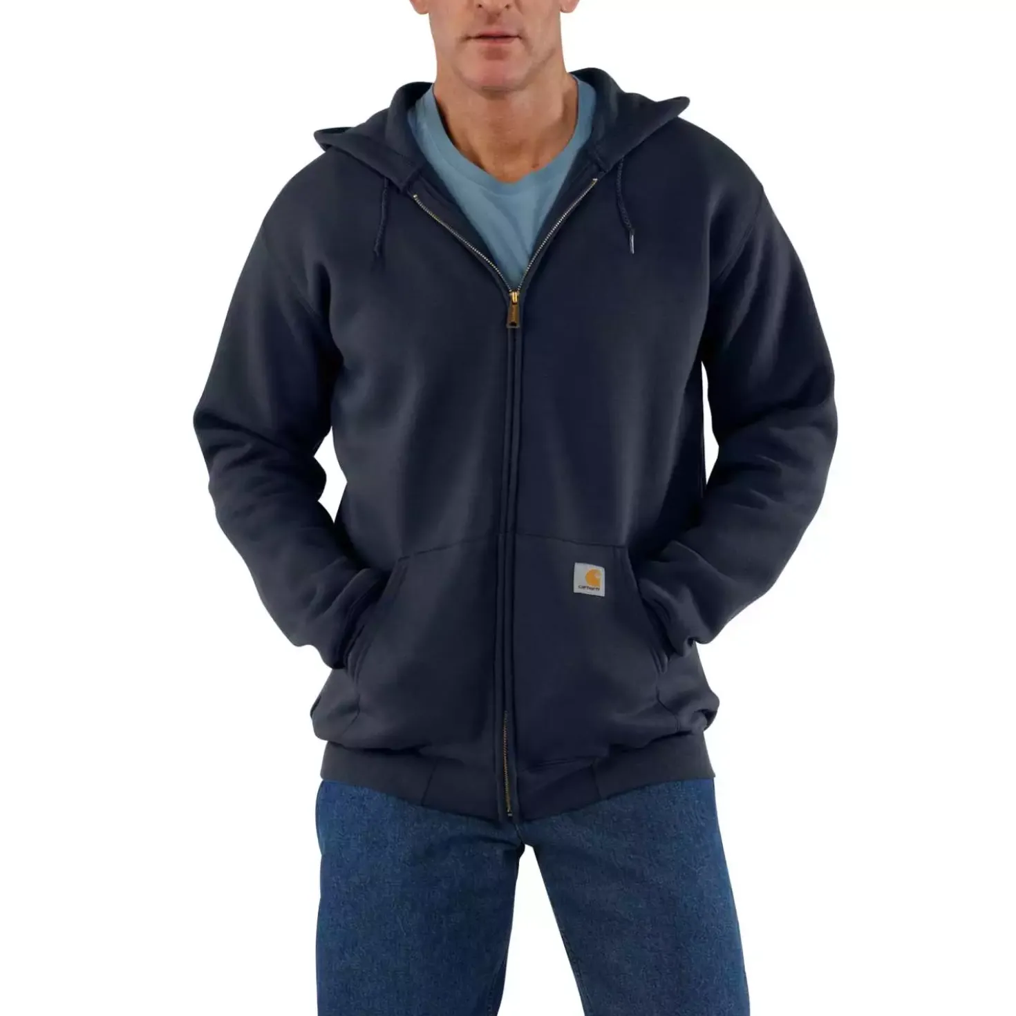 Carhartt K122 Midweight Zip-Front Hooded Sweatshirt