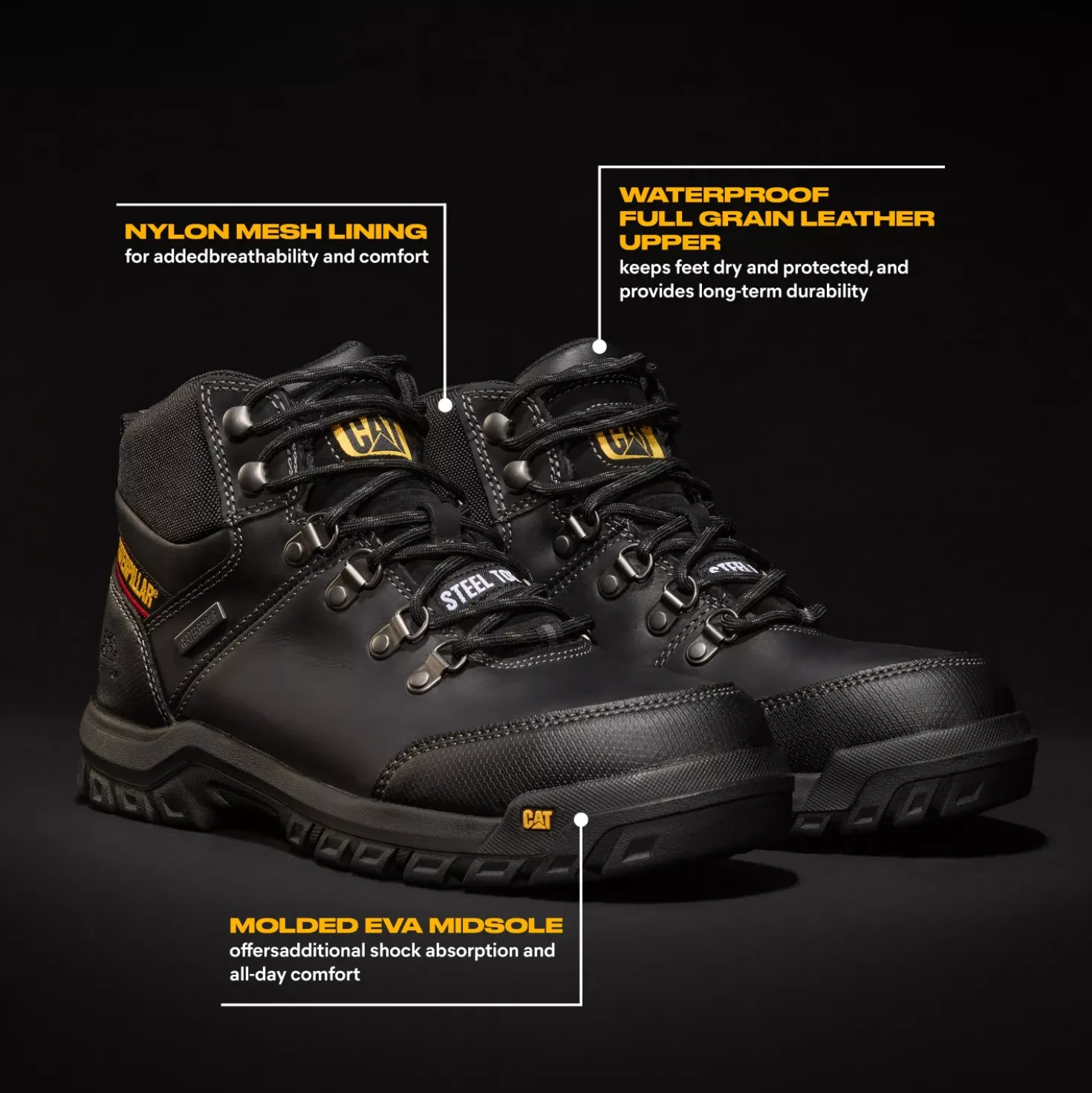 Caterpillar Framework Werkschoen - Hoog