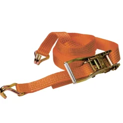 Delta DELTASLING Sjorband met ratel - 25mm x 7 meter - 500 daN - Oranje