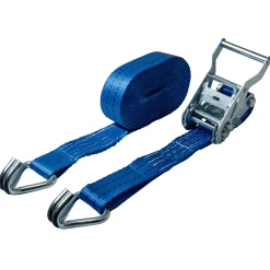 Delta DELTASLING Sjorband met ratel - 35mm x 6 meter - 1000 daN - Blauw
