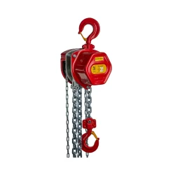 Delta VS.0.04103003 RED High-Speed Premium Handkettingtakel - 3 ton - 1 part - 3m hijshoogte
