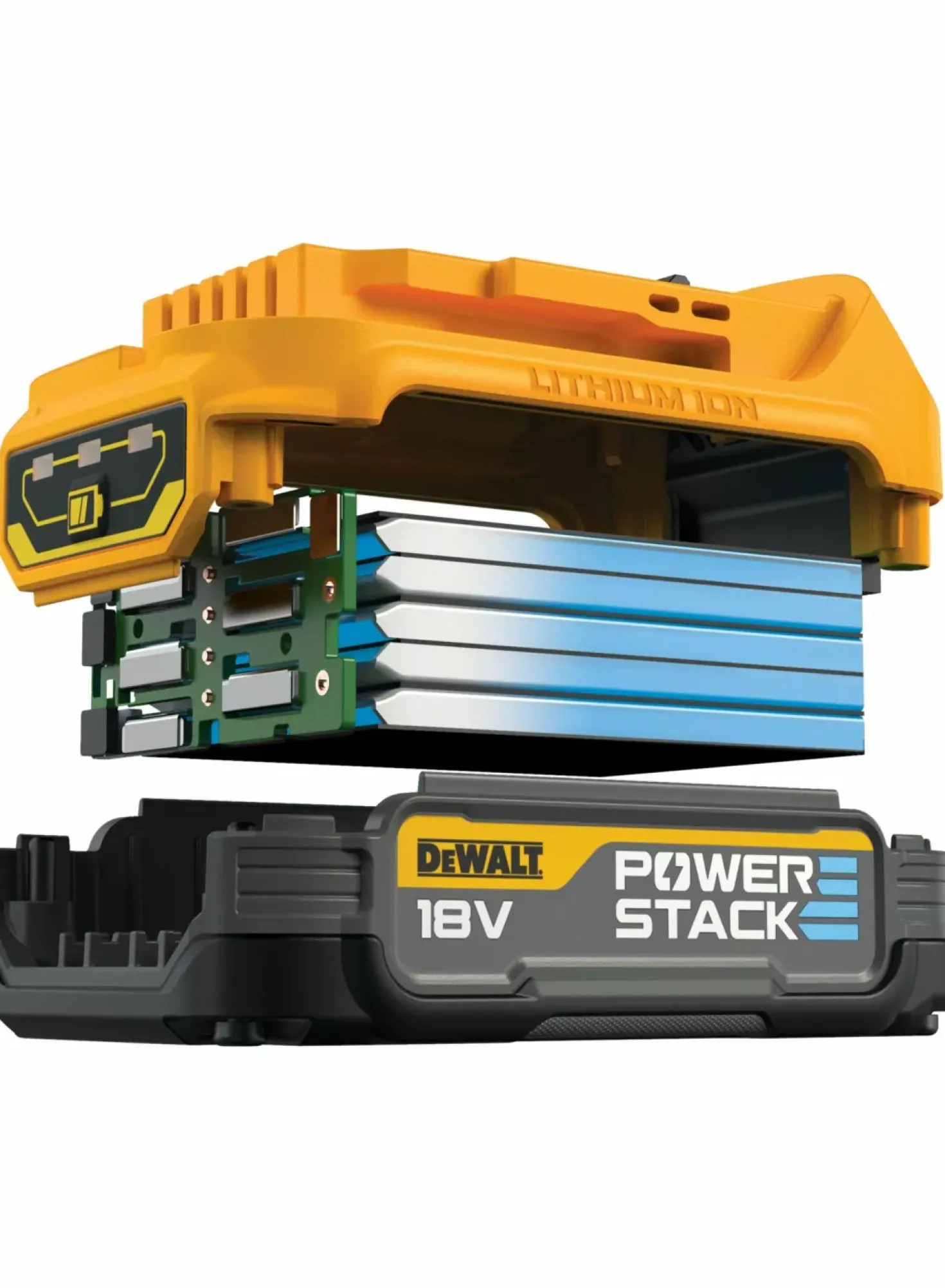 DeWALT DCBP034 Duopack 18V Li-ion accu - 1.7Ah - POWERSTACK - DCBP034E2-XJ (2 stuks)