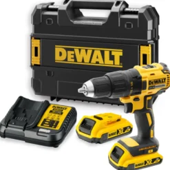 DeWALT DCD777D2T-QW 18V Li-ion XR accu boor-/schroefmachine set in koffer (2x 2.0Ah) - 65Nm - koolborstelloos