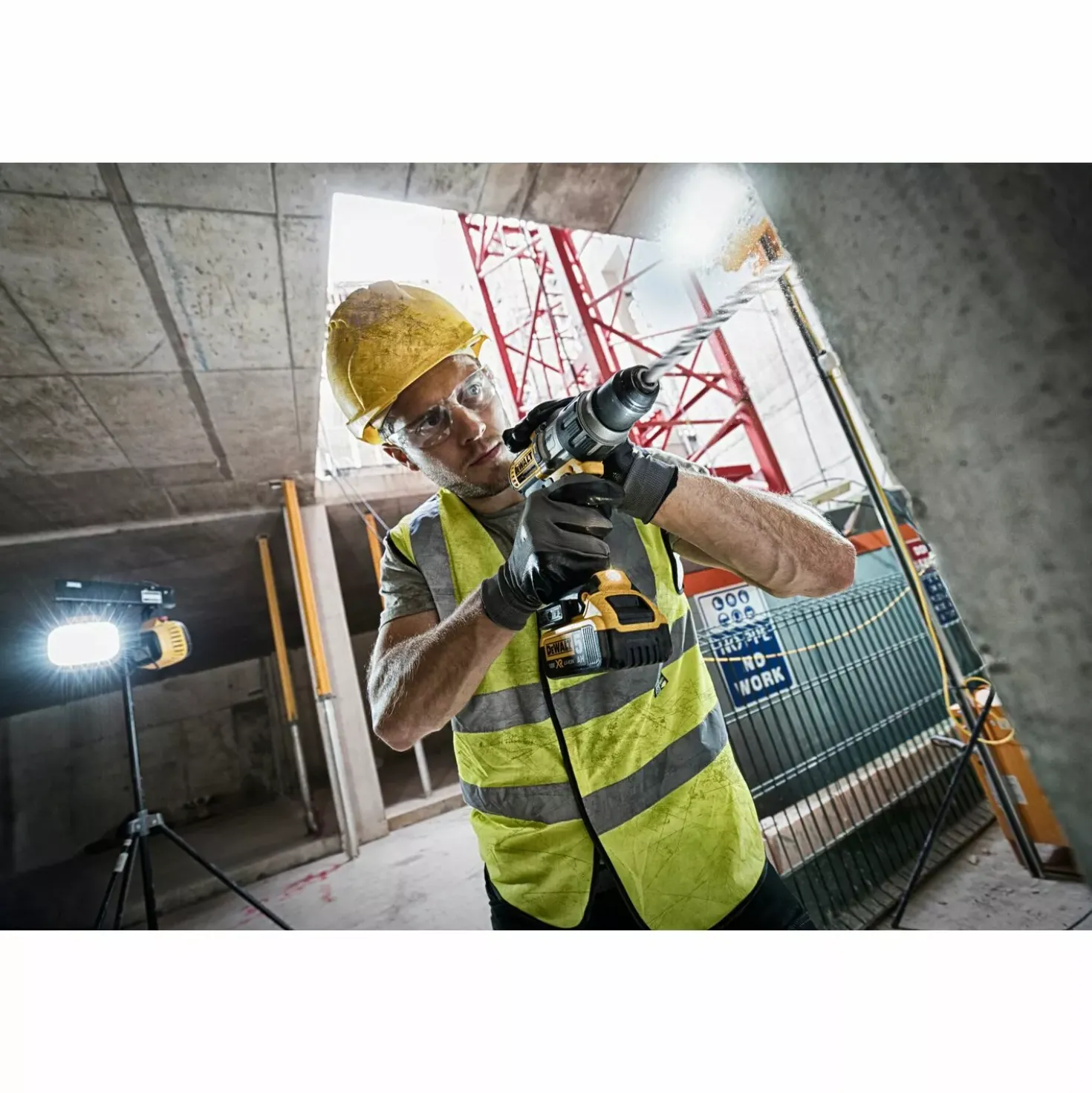 DeWALT DCD996P2-QW 18V Li-ion XR accu boor-/schroefmachine set (2x 5.0Ah) in TSTAK - koolborstelloos