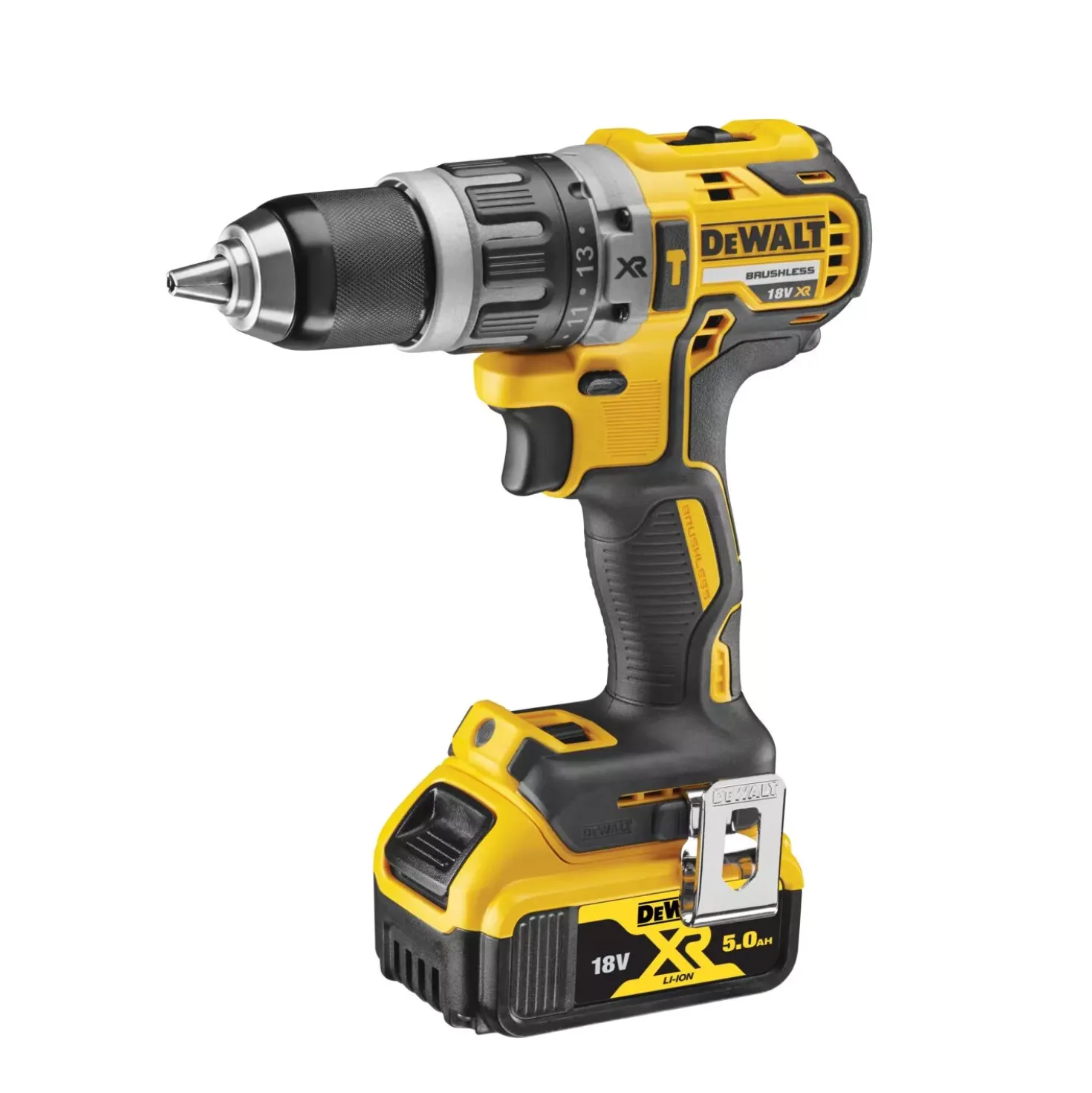DeWALT DCD796P1 18V Li-ion XR accu klopboor /schroefmachine set (1x 5.0Ah) in koffer- koolborstelloos