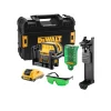 DeWALT DCE0825D1G-QW 12V Kruislijnlaser - 5 lijnen - groen - 30m - IP65
