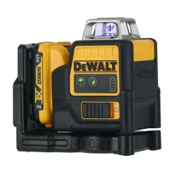 DeWALT DCE0811D1G-QW 10,8V Li-Ion accu Kruislijnlaser 360 graden set (1x 2,0Ah accu) in koffer - groen - 15m