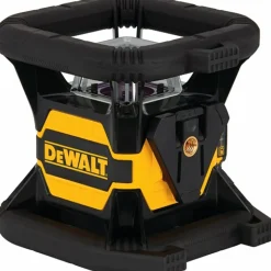 DeWALT DCE080D1GS-SET 18V Roterende laser set incl. statief en meetlat in koffer - groen - 45m - IP67