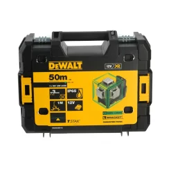 DeWALT DCE089D1GTRI 10.8V Li-Ion accu Kruislijnlaser in koffer (1x 2,0Ah accu) + statief - 30m