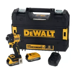 DeWALT DCF870E2T-QW 18V Li-ion accu hydraulische slagschroevendraaier set (1x 1,7Ah accu) in TSTAK - 56Nm