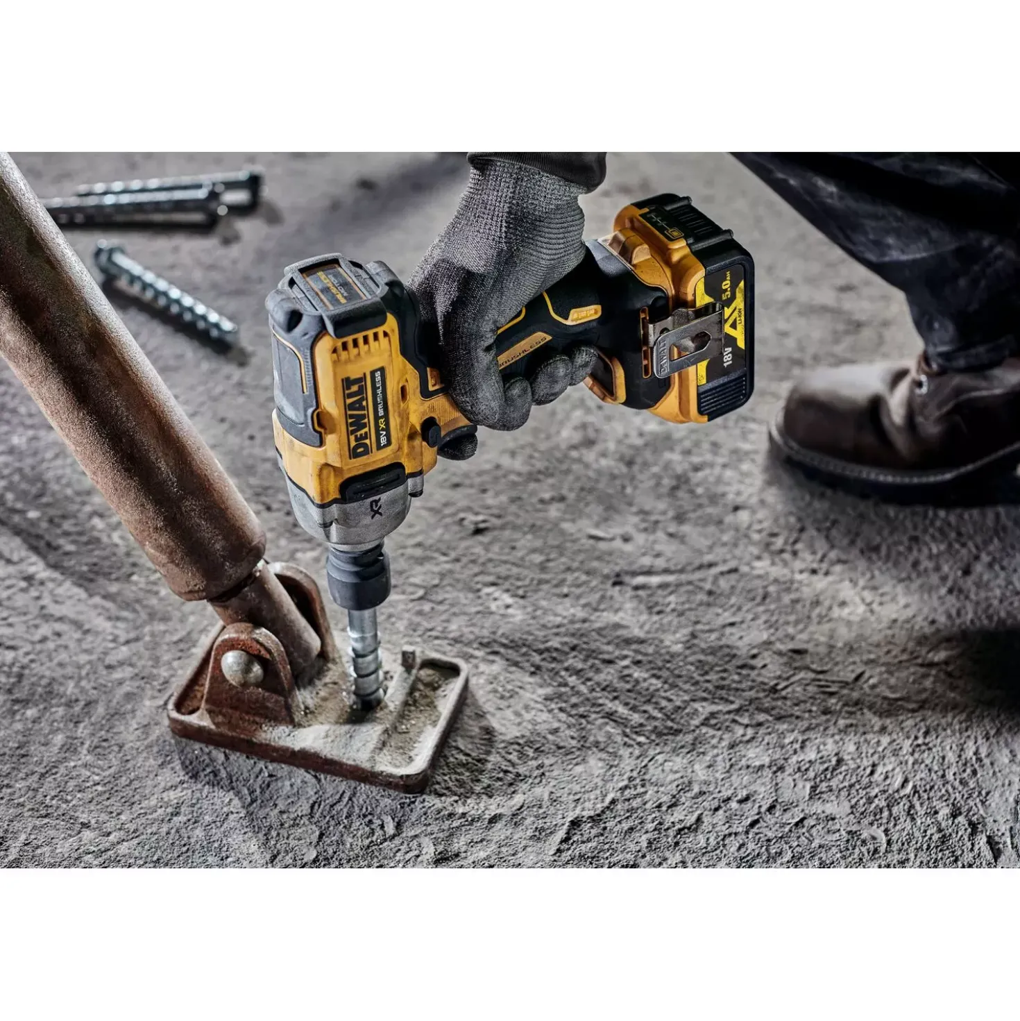 DeWALT DCF891N-XJ 18V Li-ion XR accu slagmoersleutel body - 1152Nm - 1/2''