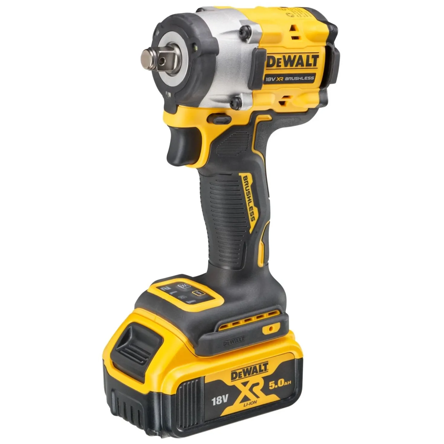DeWALT DCF921P2LRT-QW 18V Li-ion accu compact slagmoersleutel (2x 5.0Ah accu) in TSTAK - 406Nm - 1/2''