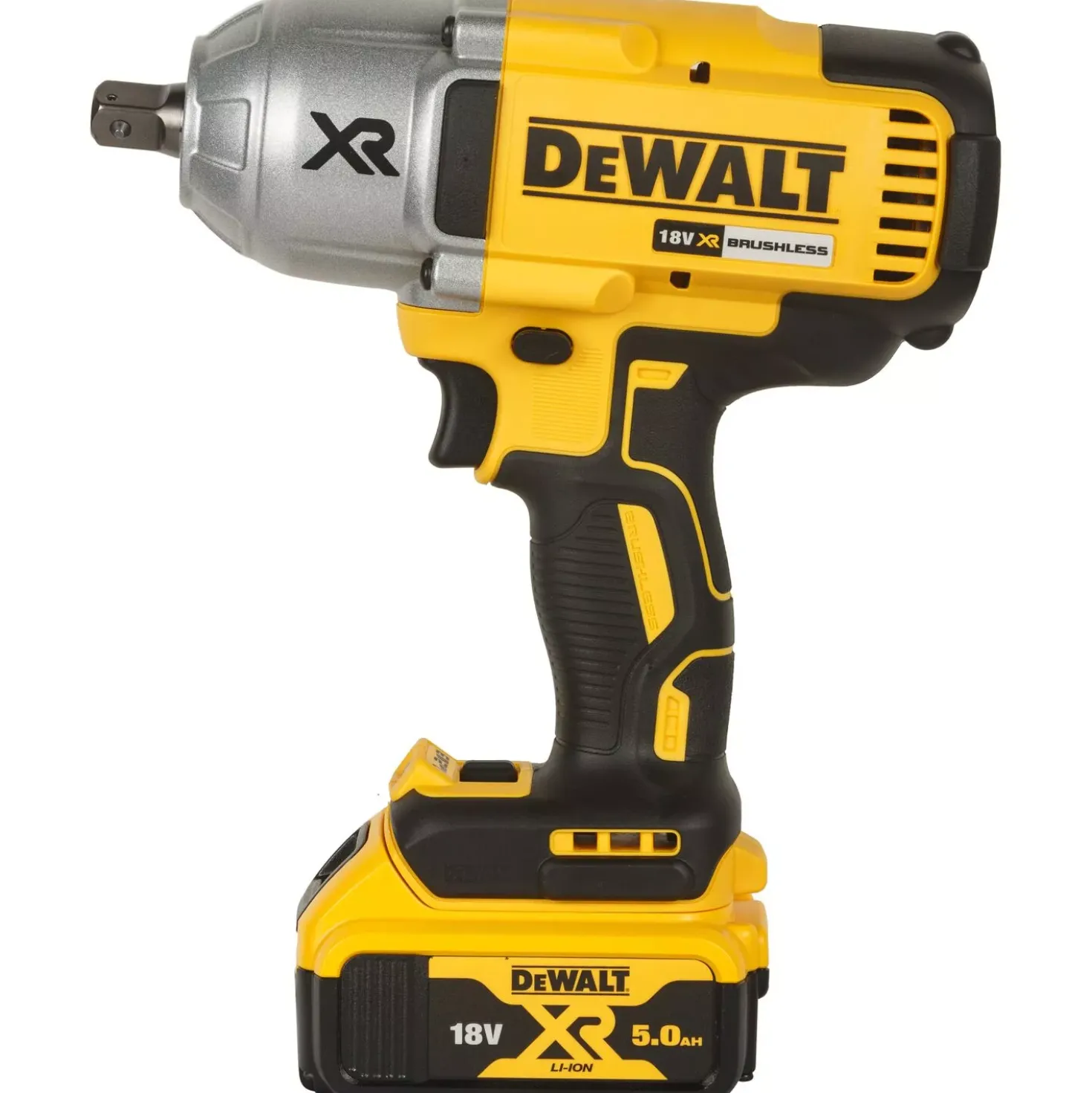 DeWALT DCF899P2-QW 18V Li-ion accu slagmoersleutel set (2x 5.0Ah accu) in TSTAK - 950Nm - 1/2" - koolborstelloos