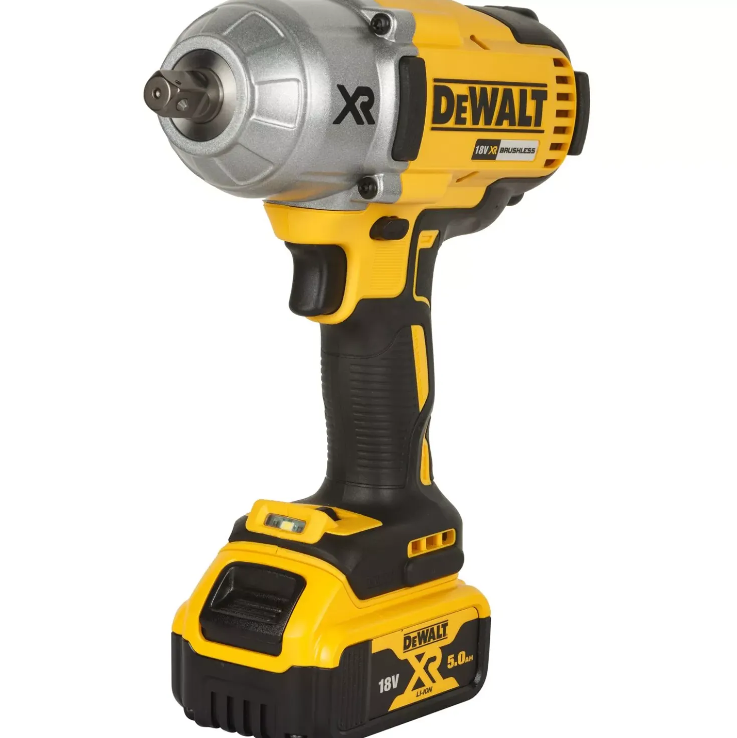 DeWALT DCF899P2-QW 18V Li-ion accu slagmoersleutel set (2x 5.0Ah accu) in TSTAK - 950Nm - 1/2" - koolborstelloos