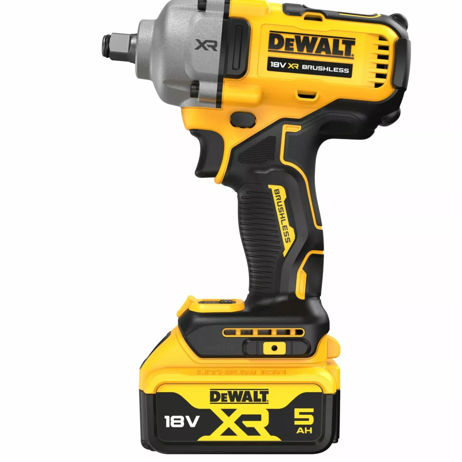 DeWALT DCF891P2T-QW 18V Li-ion XR accu slagmoersleutel set (2x 5.0Ah) in TSTAK - 1152Nm - 1/2"