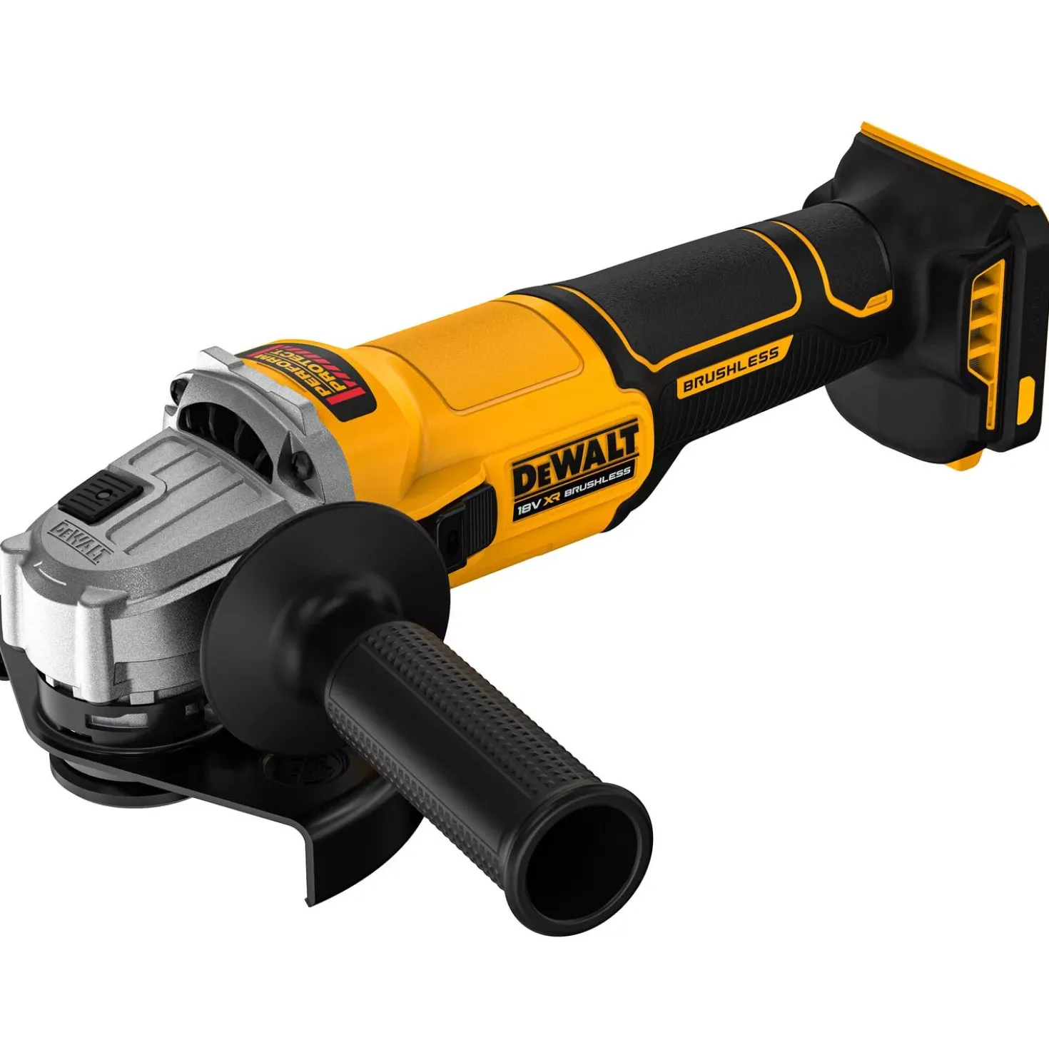 DeWALT DCG407NT-XJ 18V XR accu haakse slijper body in TSTAK - 125mm