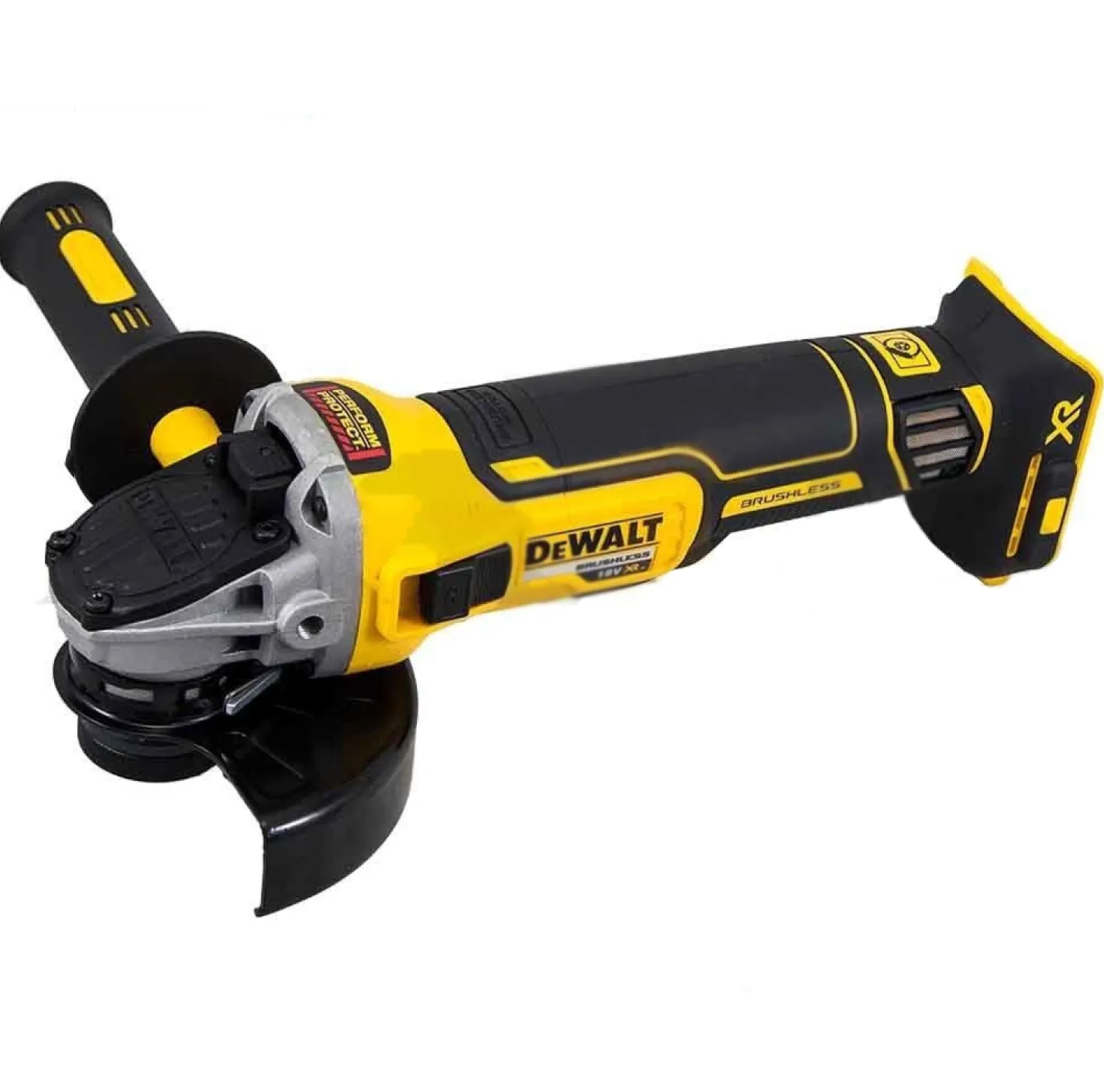 DeWALT DCG405N 18V Li-ion XR accu haakse slijper body - 125mm - koolborstelloos