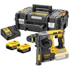 DeWALT DCH273P2T-QW 18V Li-ion XR accu SDS-plus combihamer set (2x 5.0Ah) in TSTAK - - 24mm - 2.1J