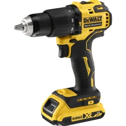 DeWALT DCK2062M2T-QW 18V Li-ion XR accu klopboor-/-schroefmachine (DCD709) & accu slagschroevendraaier (DCF809) combiset (2x 4.0Ah) in TSTAK - koolborstelloos