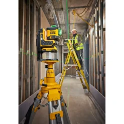 DeWALT DCLE34035D1-QW Kruislijnlaser in koffer - groen - 3 lijnen - 80m - IP54