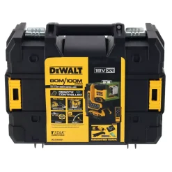 DeWALT DCLE34035D1-QW Kruislijnlaser in koffer - groen - 3 lijnen - 80m - IP54