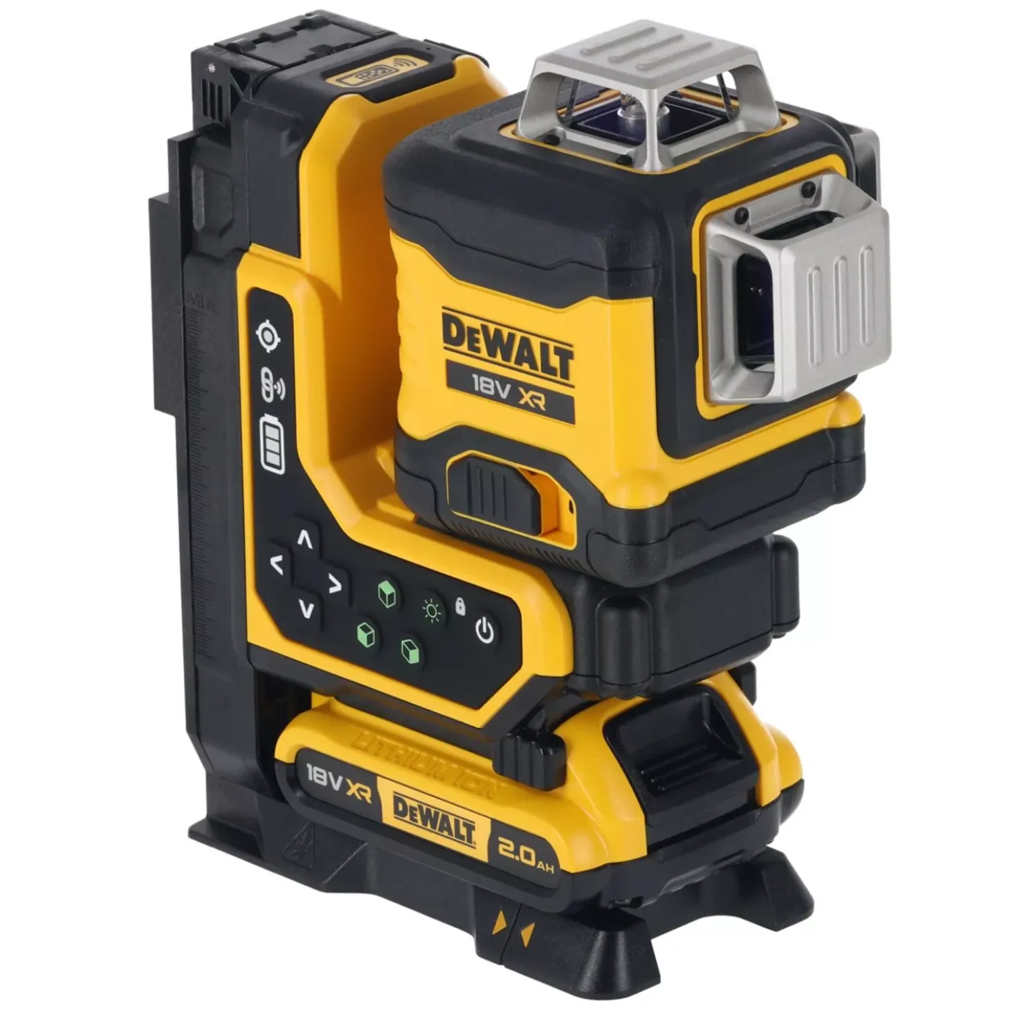 DeWALT DCLE34035D1-QW Kruislijnlaser in koffer - groen - 3 lijnen - 80m - IP54