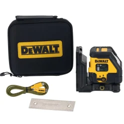 DeWALT DCLE14201GB-XJ in tas - groen - 2 lijnen - 45m - IP54