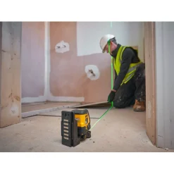 DeWALT DCLE14201GB-XJ in tas - groen - 2 lijnen - 45m - IP54