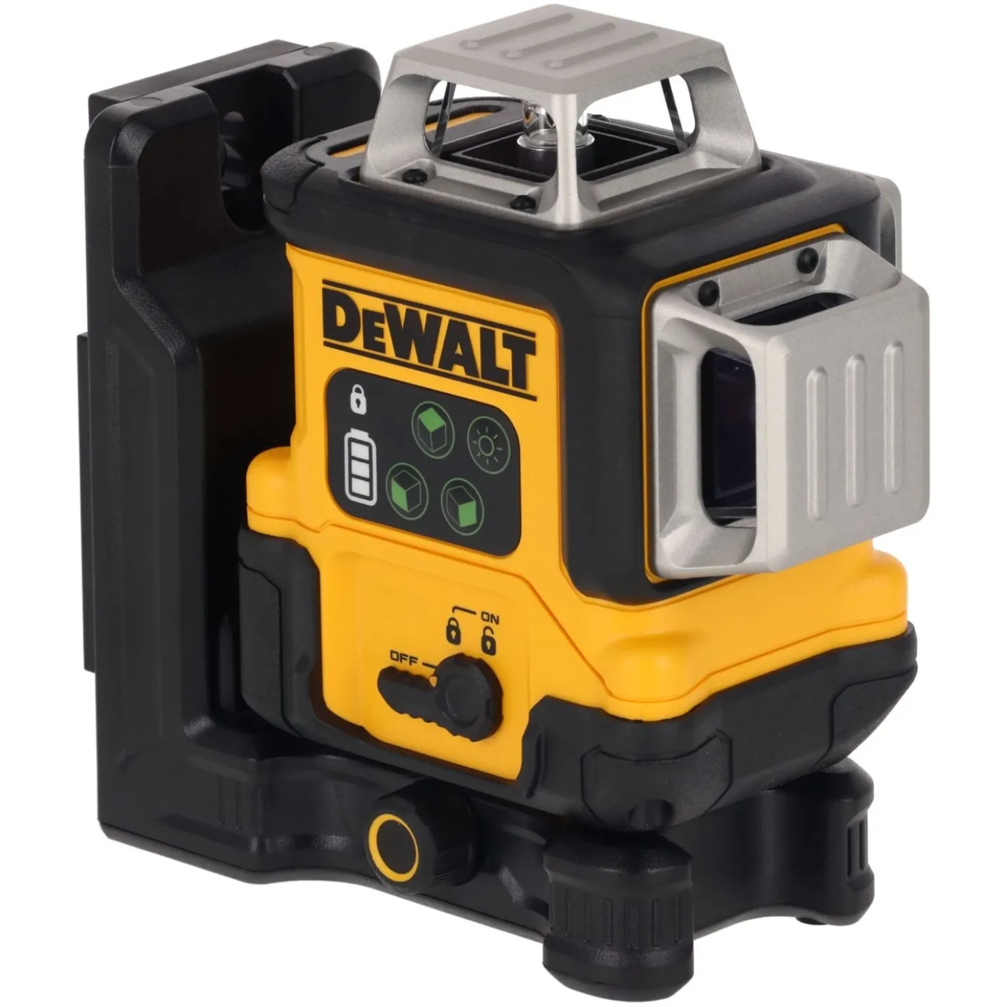 DeWALT DCLE14361GB-XJ Kruislijnlaser in tas - 3x 360° - groen - 50m - IP54