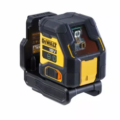 DeWALT DCLE34021N 18V Kruislijnlaser - Groen - 2x 55m - 2 lijnen - IP54