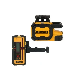 DeWALT DCLE15211R-QW Roterende Laser set incl. ontvanger in koffer - rood - 30m - IP66