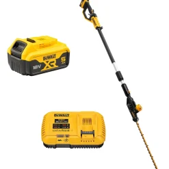DeWALT DCMPH566P1 18V XR Li-Ion Accu Heggenschaar op steel set (1x 5.0Ah Accu) - Koolborstelloos - 550mm