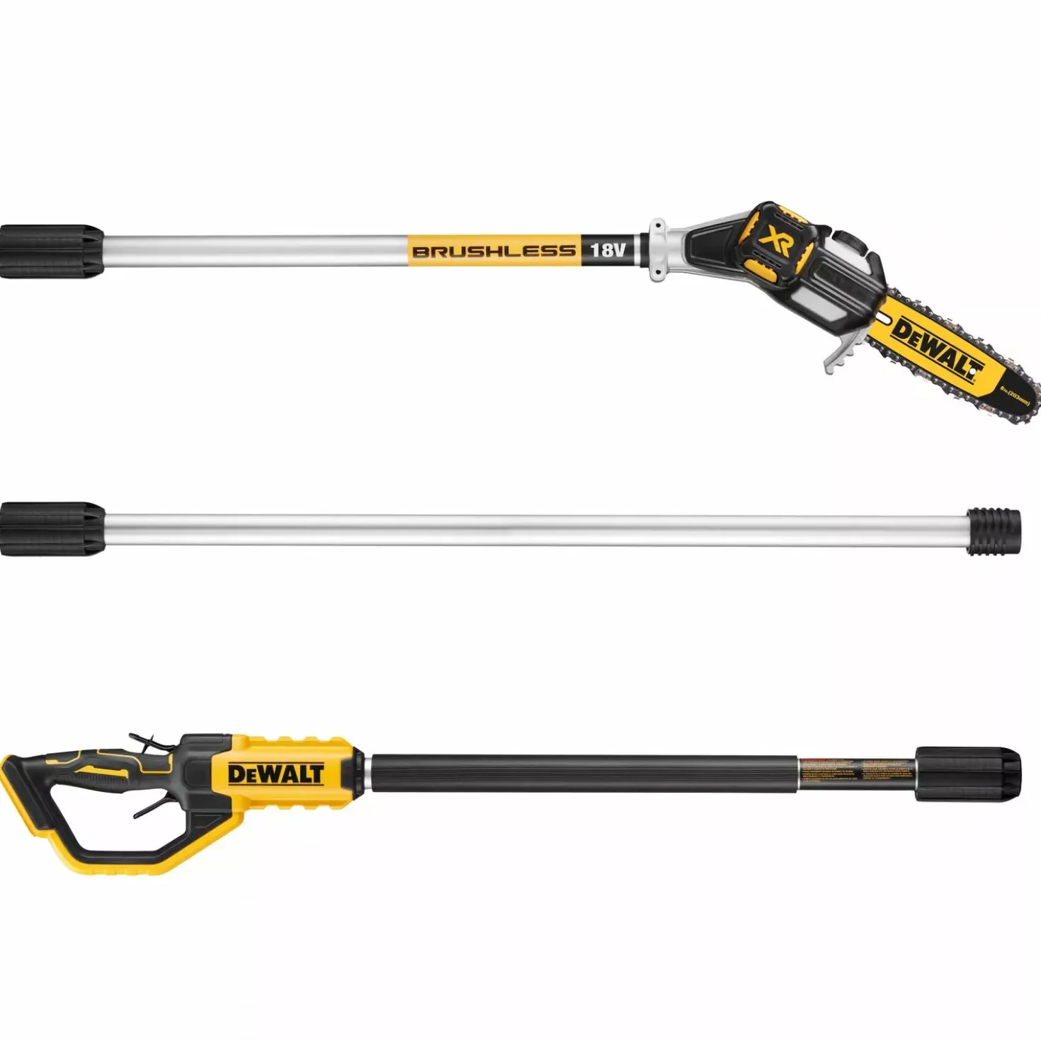 DeWALT DCMPS567P1-QW 18V XR Li-Ion accu telescopische kettingzaag set (1x 5.0Ah) - 20cm