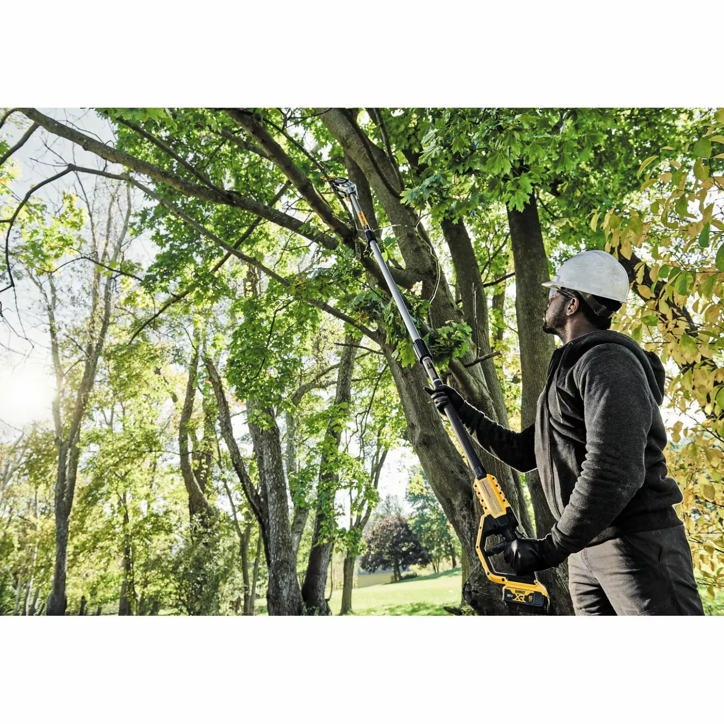 DeWALT DCMPS567P1-QW 18V XR Li-Ion accu telescopische kettingzaag set (1x 5.0Ah) - 20cm