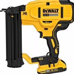 DeWALT DCN680D2-QW 18V Li-ion XR accu afwerktacker set (2x 2.0Ah) in TSTAK - 15-54mm - 18 Gauge - koolborstelloos