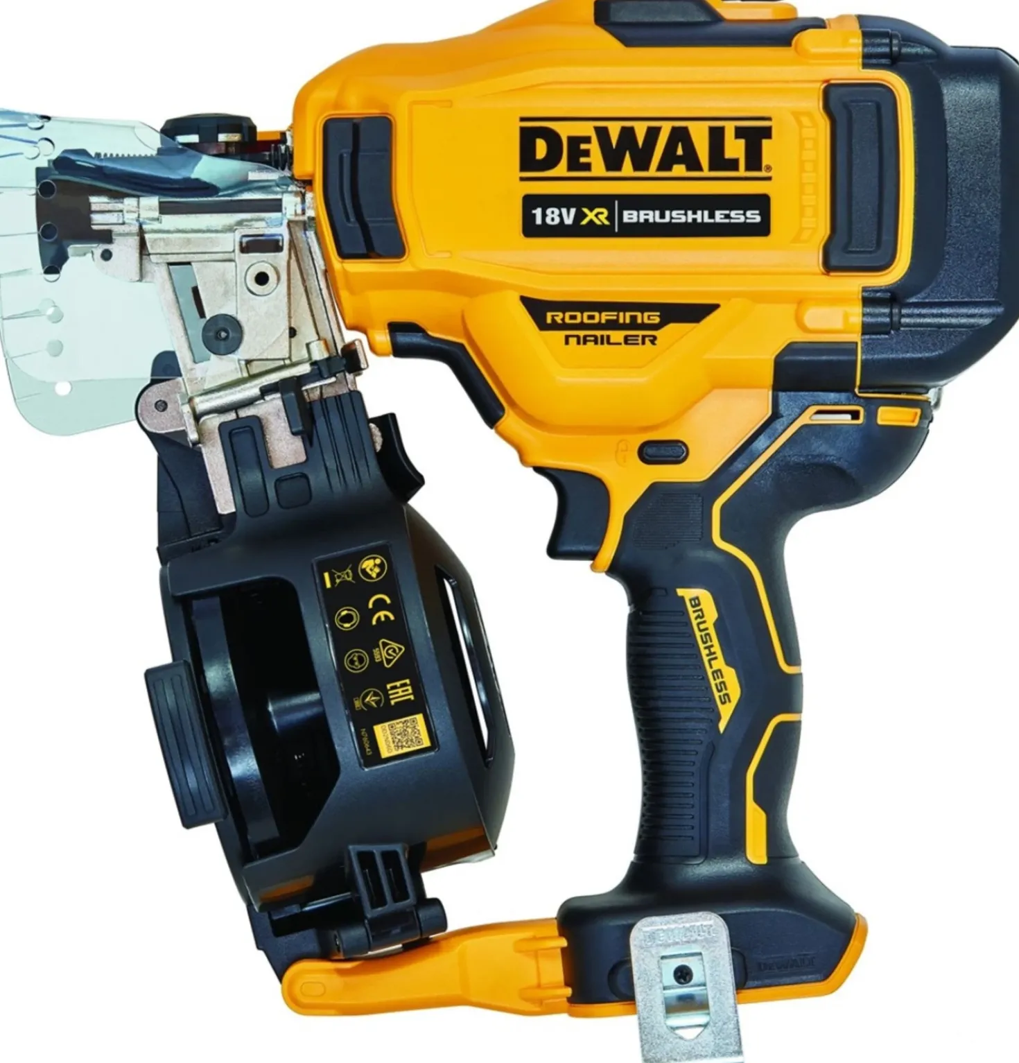 DeWALT DCN45RNNT-XJ 18V Li-ion XR accu rolspijktacker voor dakwerk body in TSTAK - 19-45mm - koolborstelloos