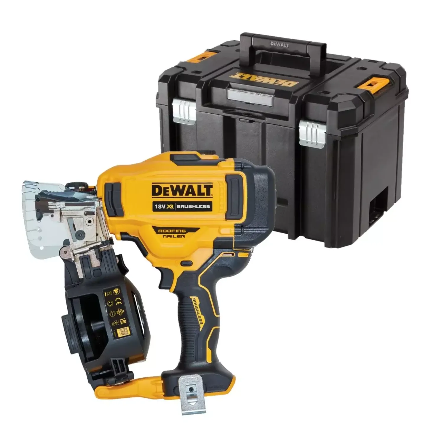DeWALT DCN45RNNT-XJ 18V Li-ion XR accu rolspijktacker voor dakwerk body in TSTAK - 19-45mm - koolborstelloos