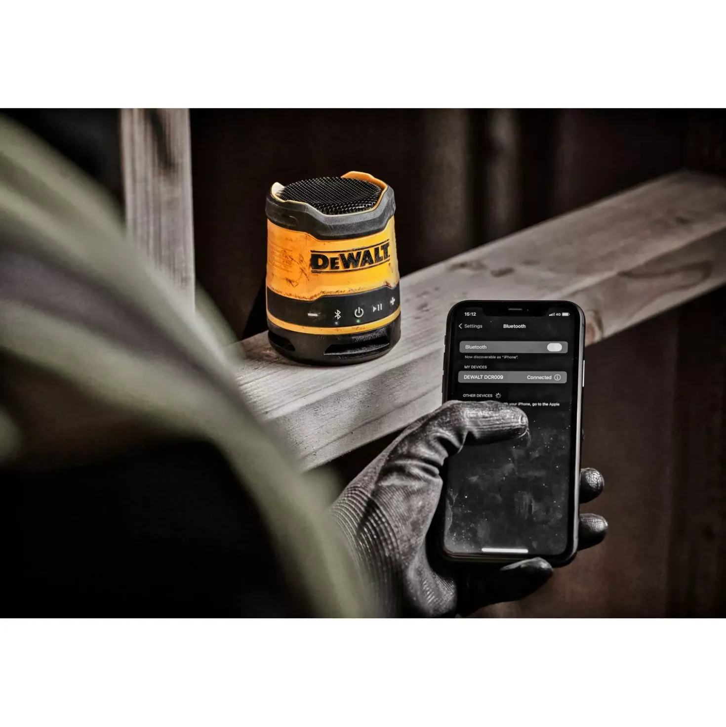 DeWALT DCR009-XJ Bluetooth Speaker USB-C - IP67