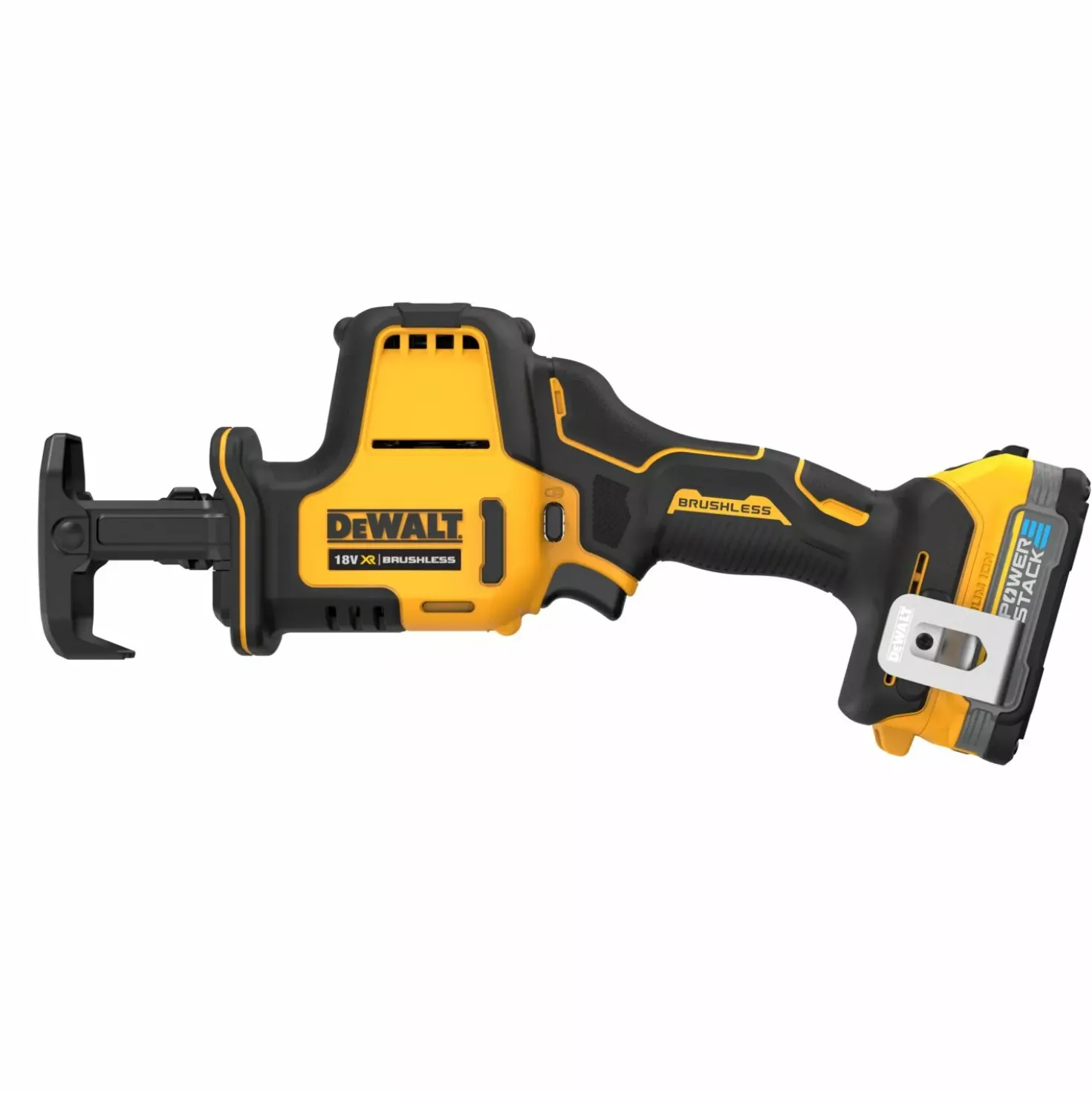 DeWALT DCS369E1T-XJ 18V Li-ion XR accu reciprozaag set (1x POWERSTACK accu) in TSTAK - koolborstelloos