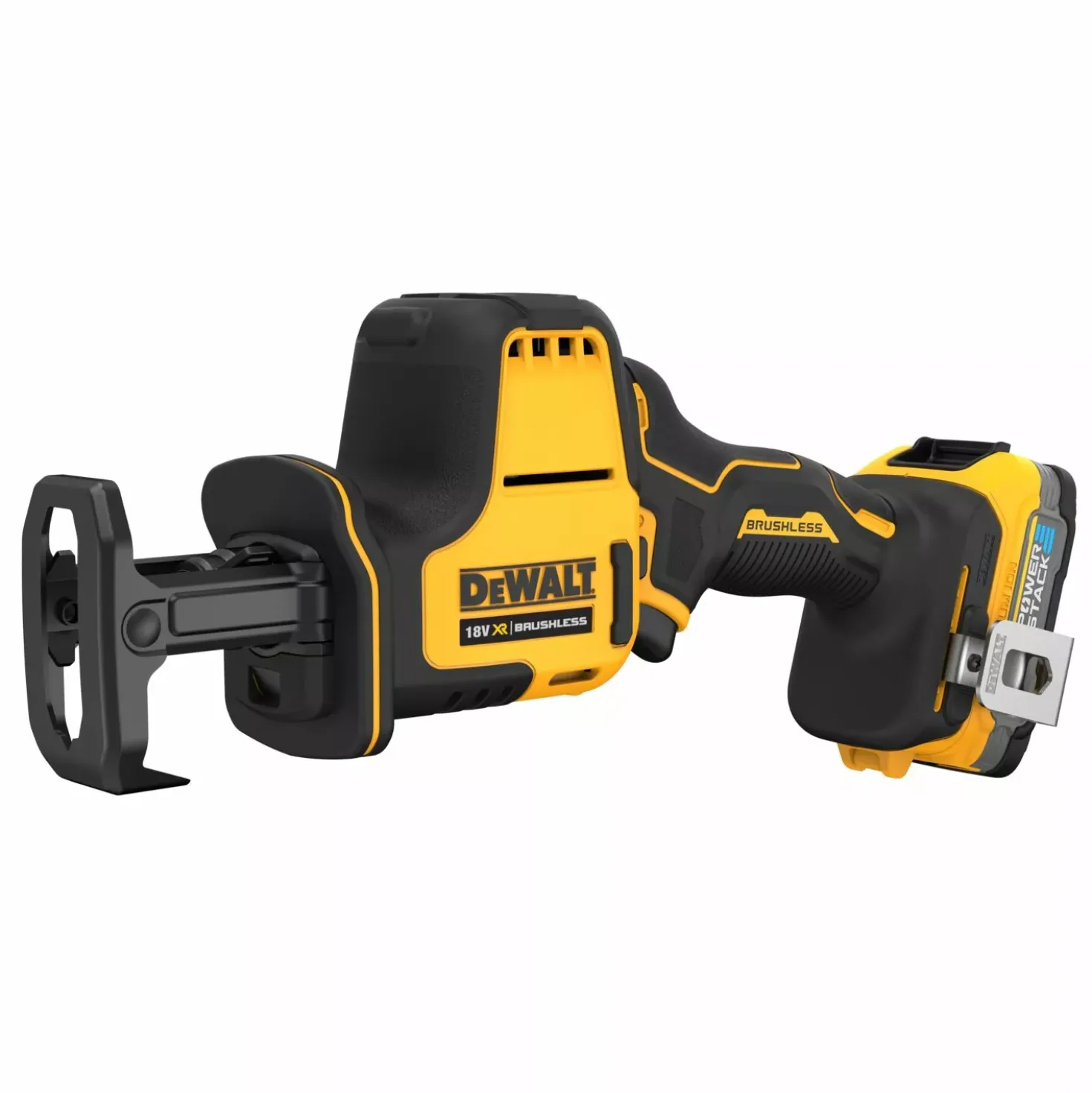 DeWALT DCS369E1T-XJ 18V Li-ion XR accu reciprozaag set (1x POWERSTACK accu) in TSTAK - koolborstelloos