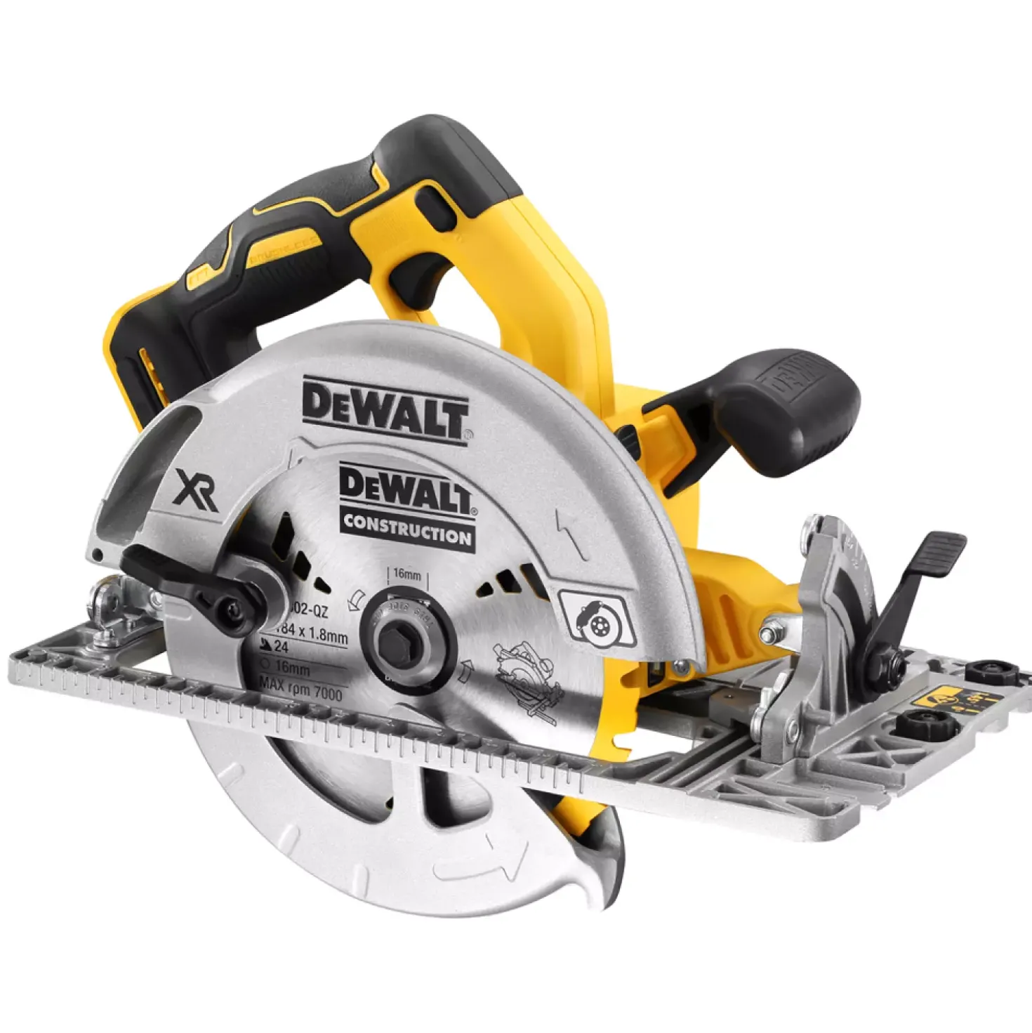 DeWALT DCS572NT-XJ 18V Li-ion XR accu cirkelzaag body in TSTAK - 184mm