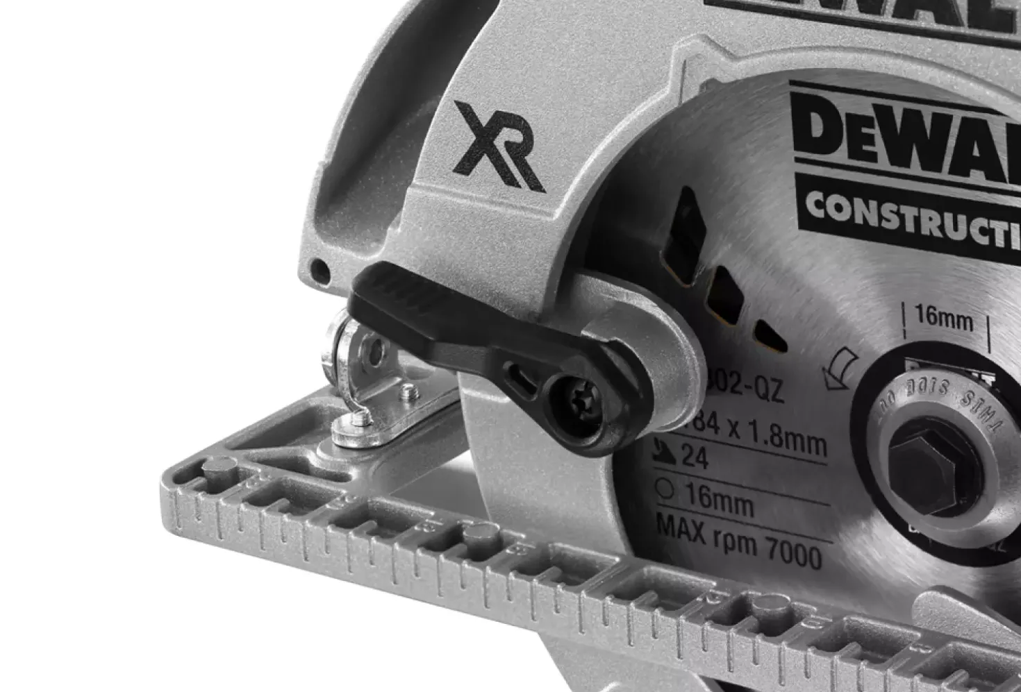 DeWALT DCS572NT-XJ 18V Li-ion XR accu cirkelzaag body in TSTAK - 184mm