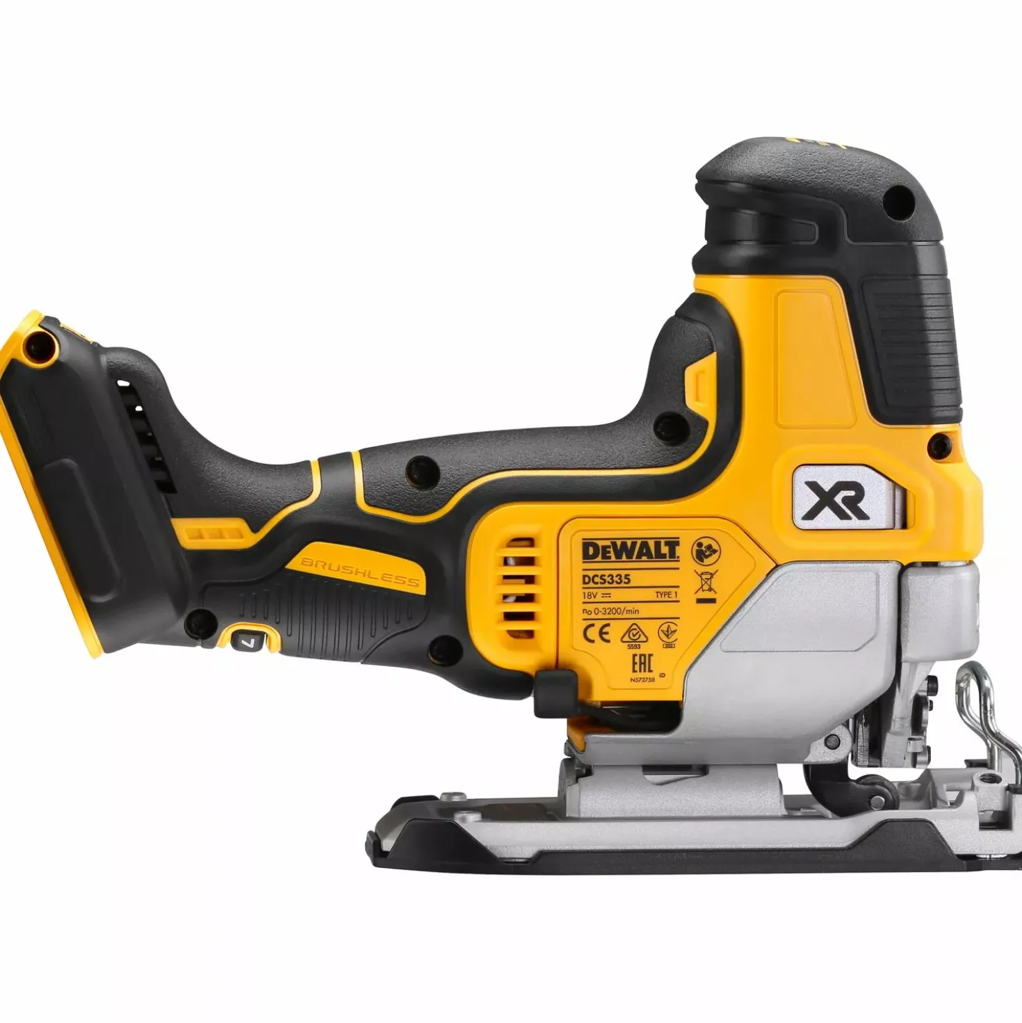 DeWALT DCS335N-XJ 18V Li-ion XR accu decoupeerzaag body - koolborstelloos